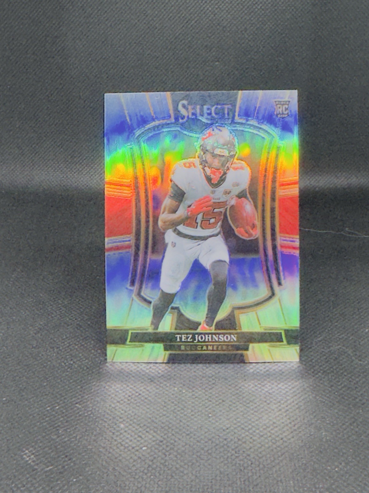 2025 Panini Select Football Tez Johnson Premier Level Silver Rookie #138