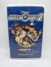 Inspector Gadget 2 VHS, 2003 With Clamshell Case