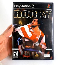 Rocky PS2 (Sony PlayStation 2, 2002) completo con manuale *TESTATO*