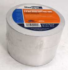 Shurtape AF 975CT 2.0Mil Cold Temperature Dead Soft Foil Tape 3.77" x 50.3 yd