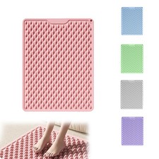 Silicone Cushion Portable Foot Reflexology Pad Foldable Foot Massage Mat Pres...