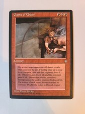 MTG Ice Age Game Of Chaos NM