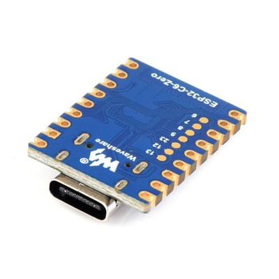 Waveshare ESP32-C6 Mini WiFi 6 & Bluetooth 5 Dual Processors Development Board,