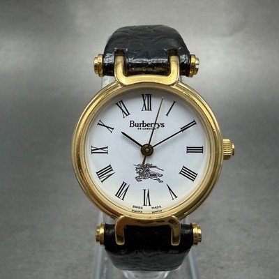 腕時計、アクセサリー 116 稼動 BURBERRY時計 メンズ 3200 ゴールド 