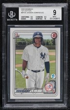 2020 Bowman 1st Edition Jasson Dominguez #BFE-8 BGS 9 MINT 0s5s