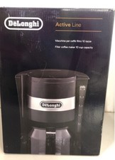 DELONGHI FILTER COFFEE MACHINE, 1.25 LITERS, AUTO SHUT OFF AND ANTI-DRIP SYSTEM