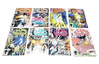 1985-1989 Cloak & Dagger #1 Marvel Comics  Newsstand 1st Issue Key Comics 8 Book