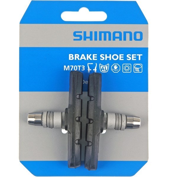 Shimano M600 - V Brake Blocks Set Deore LX Alivio Calibrated Post 930144