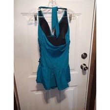 White Stag One Piece Swim Suit Blue Size Large