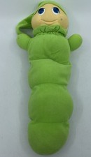 Vtg Hasbro Preschool Gloworm Glow Worm 1982 G...