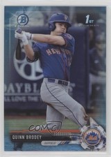 2017 Bowman Draft Chrome Sky Blue Refractor /399 Quinn Brodey #BDC-24 z6b