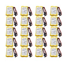20pcs BR-AGCF2W 6V PLC Fanuc System Battery A98L-0031-0011 with Black Plug