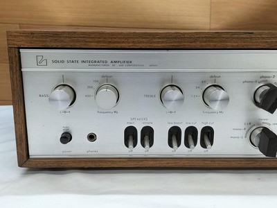 Luxman SQ505X Solid State Integrated Amplifier Wood Case Maintained Tested