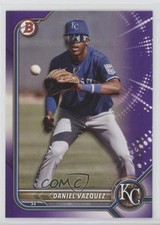 2022 Bowman Draft Purple 118/250 Daniel Vazquez #BD-74 5w0