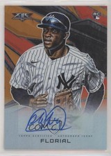 2021 Topps Fire Auto Orange /99 Estevan Florial #AV-EF Auto 1u6