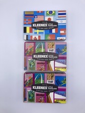 Vintage lot of 3 1970 KLEENEX Little Travelers Tissues - Movie TV Prop, NIB