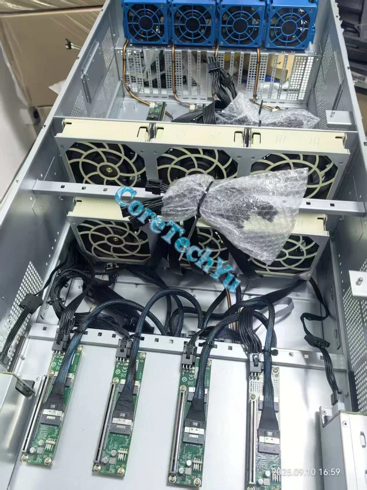 ASRock RACK GENOA2D24G-2L 6U 8GPU PCIe 5.0 X16 Bandwidth Server- - Image 4 of 4