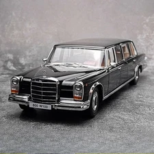 Special Offer KK 1:18 Extended Mercedes Benz Pullman 600 W100 Alloy Car Model 