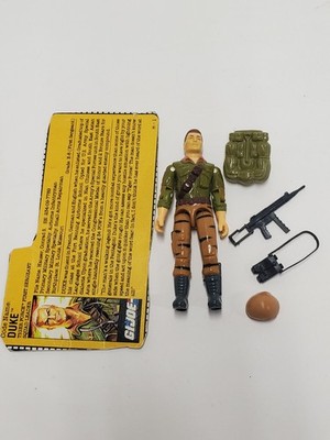1988 Tiger Force DUKE V2 100% Complete GI Joe ARAH FILE Card Lot2