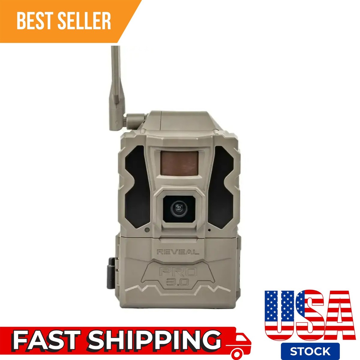 Tactacam Reveal X Cellular Trail Camera W/GPS No-Glow No Sim Or Sd