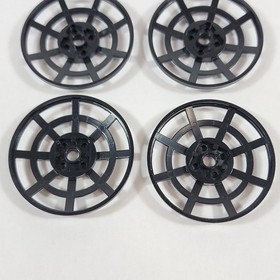 6X LEGO 6x6 Inverted Radar Webbed Dish Black 4285b Parts Lot 10179 Replacement