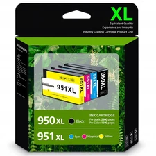 4PK 950XL 951XL Ink Cartridge For HP OfficeJetPro 8610 8620 8100 8630 8660 8640