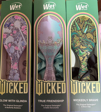 Complete Wicked Wet Brush Full Collection In Boxes With Accessories 3 Pc Lot NEW