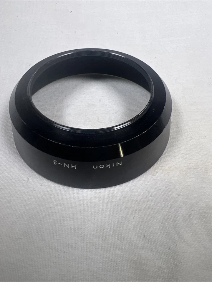 Parasol Nikon HN-3 52 mm genuino atornillado hecho en Japón Foto 4 de 4