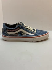 Vans Old Skool Cobra Kai Eagle Fang sneakers shoes Men's 9 / Women 10.5 Blue