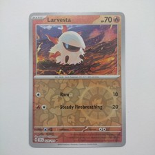 Larvesta - 024/191 - Common - Reverse Holo NM, English Pokemon Surging Sparks