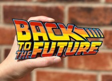 Back To The Future Logo Sign Display | 3D Wall Desk Shelf Art