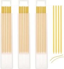 QUARKZMAN 18 St&uuml;ck Bleistiftminen Tischler Bleistift Ersatzminen 2,8 mm Solide