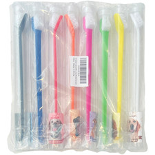 Dog Toothbrushes - 8 Pack Assorted Colors - Dog Toothbrush
