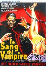 Image of Blood of Vampire 05 Movie Poster Art Print Acrylic Noir Poster Iconic Fandom Ret