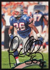 Lawyer Milloy Signed 1997 Stadium Club Card 305 New England Patriots