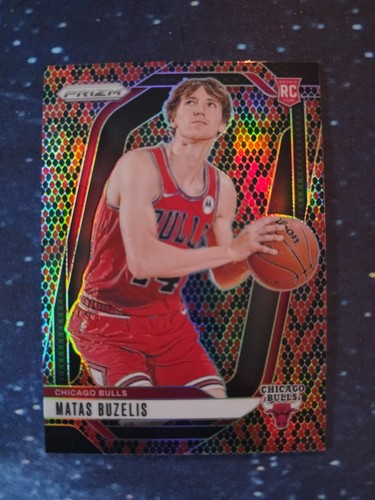 2024-25 Panini Prizm - Matas Buzelis #252 Snake Skin Prizm (RC) for ...