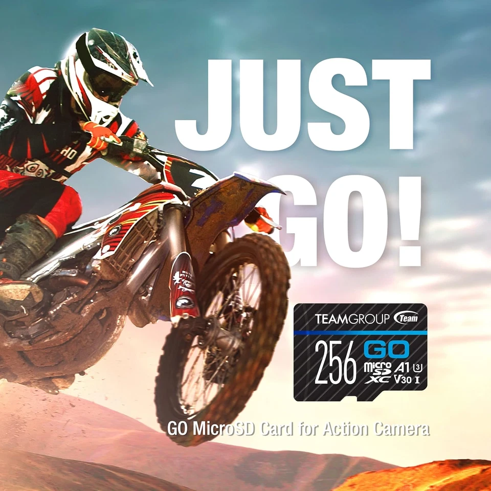 GO Card 256GB Micro SDXC UHS-I U3 V30 4K for Gopro & Action Cameras High Speed F - Image 3 of 4