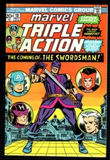 Marvel Triple Action # 13 (6.0) 9/1973 Bronze-Age 20c Hot Reprint Swordsman App.