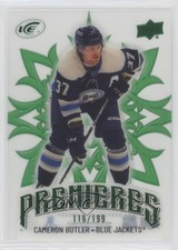 2024-25 Upper Deck Ice Premieres Emerald Green 116/199 Cameron Butler #152 03uh