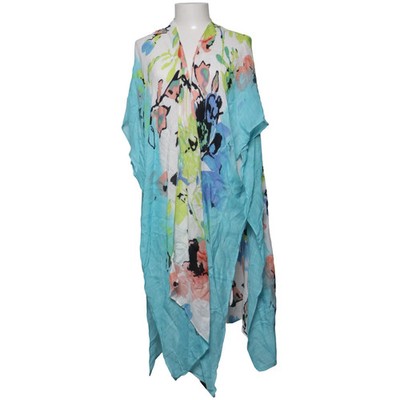 Top It Off, Strickjacke, Damen, Größe: ONE SIZE, Blau/Mehrfarbig, Viskose #kz4