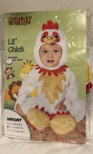 Spirit Halloween Lil  Chick Infant Costume Size 6-12 Months