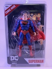 MCFARLANE DC MULTIVERSE SUPERMAN KINGDOM COME PAGE PUNCHERS W  COMIC BOOK