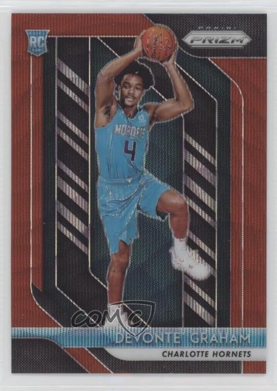 2018-19 Panini Prizm Ruby Wave Prizm Devonte' Graham #288 uy9