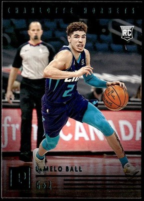 2020-21 Panini Chronicles #102 LaMelo Ball Teal Panini Rookie E1