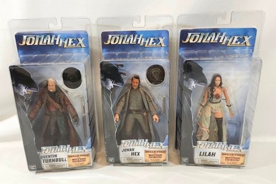 Komplettsatz NECA Jonah Hex Serie 1 Figuren Jonah Hex, Lilah, Quentin Turnbull
