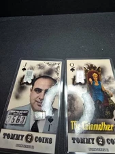 silver encapsulated and one loose piece.