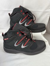 Aboutblu Easyflex S3 Men's Work Boots UK 8 Black/Red Royal Mail Steel Toe Caps