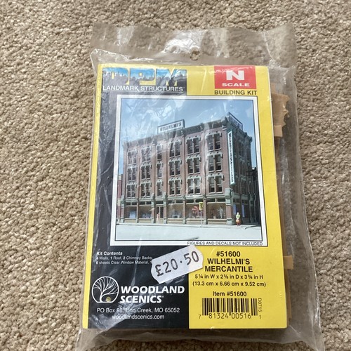 Woodland Scenics 51600 calibre N Wilhelm's Mercantile | Zustand: New