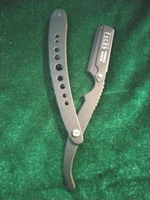 Facon Premium CLASSIC STAINLESS STEEL STRAIGHT EDGE BARBER RAZOR SALON SHAVING