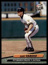 1992 Ultra Gary Varsho Pittsburgh Pirates #561